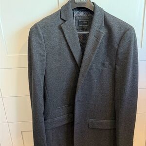 7 Diamonds Charcoal Men's Blazer